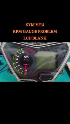 pembaikkan rpm meter digital dan LCD blank #repairmeter #johorjaya #johorbahru #symvf3i185cc #symvf3imalaysia 