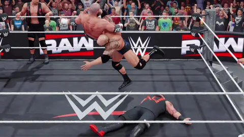 The rock should have Rock Bottom Re-Mocapped to how he does it in real life and The Peoples Elbow could also be Re-Mocapped as well. #gameclips #2K25 