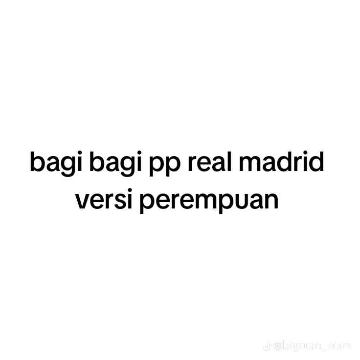 ayo ramaikan PP hala madrid nanti aku folbek 