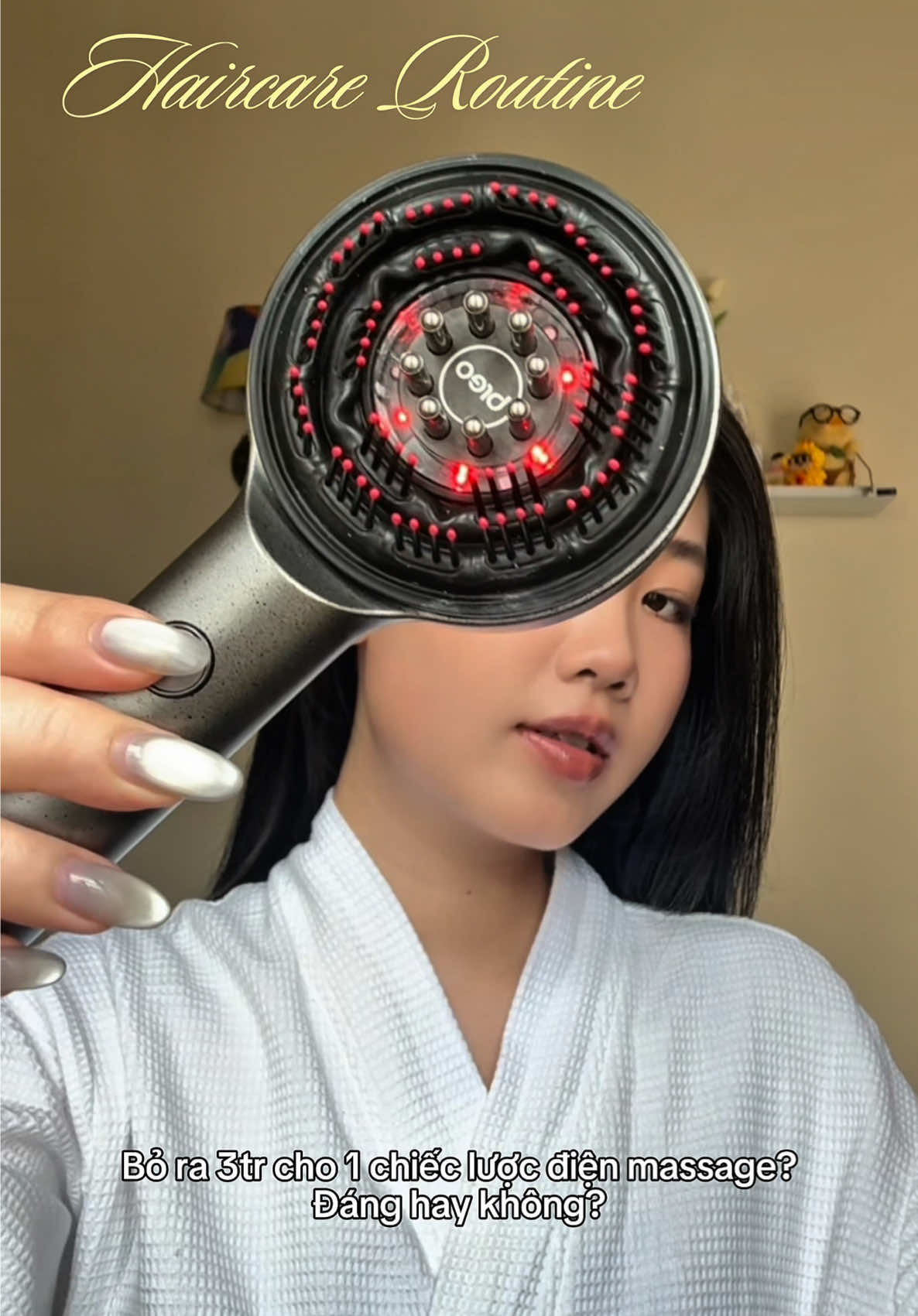 bỏ serum vô vừa dưỡng vừa massage luôn @Breo Việt Nam Official  #hair #haircare #longhair #Luocdienmassage #BreoScalp3 