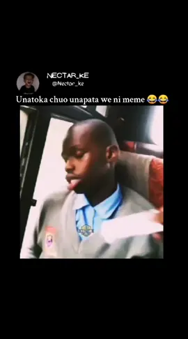 Unatoka Chuo Unajipata kama Meme