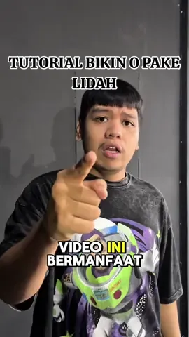 Ini nih tutorial pake lidah buat kalian l! #funny #fyp #tiktok 