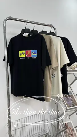 Tập xong ghé cà phê vẫn xịn – áo mới nhà BK đây 🧺✨ #aothun #ditapmacgi #outfit #xuhuong 