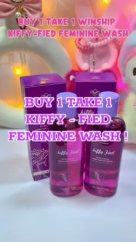 Buy 1 take 1 kiffy fied feminine wash ❤️ #buy1take1 #femininewash #kiffyfied 