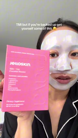Drinking this until my probiotic pills order comes in 😆 @byAVA  #jelloskin #byava #glowingskincare #guthealthtips #guthealthjourney 