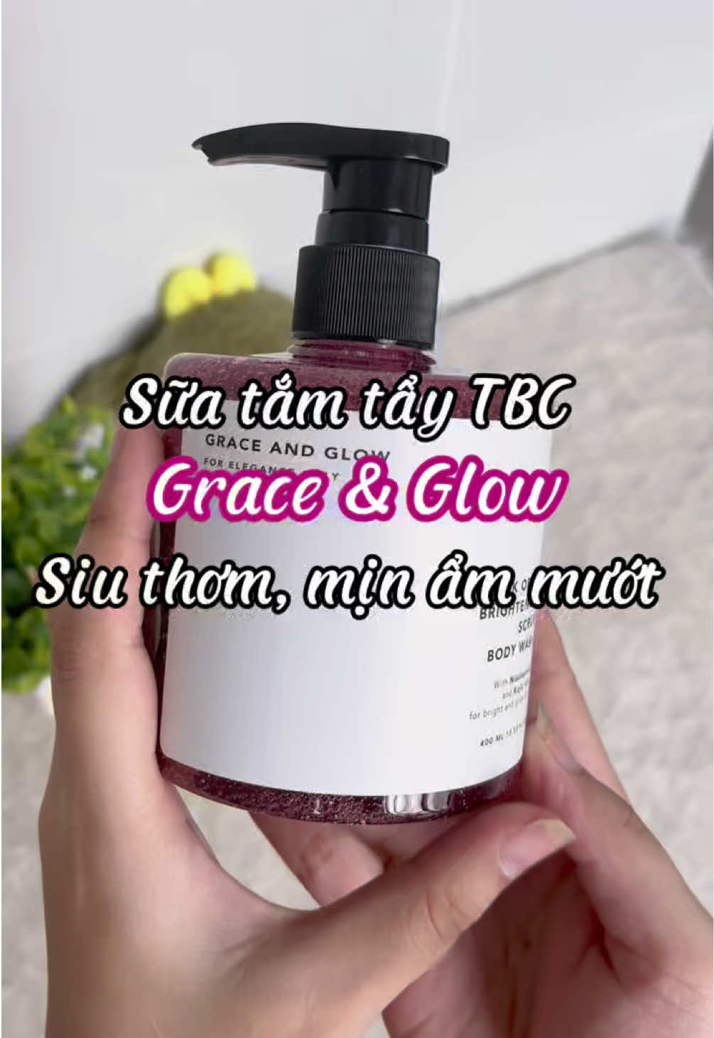 Da vừa thơm vừa mềm ẩm lại kết hợp tẩy TBC tắm xong da thông thoáng mà mịn lắm nha #minhhenstore #suatamblackopium #suatamnuochoa #xuhuong #Graceandglow 