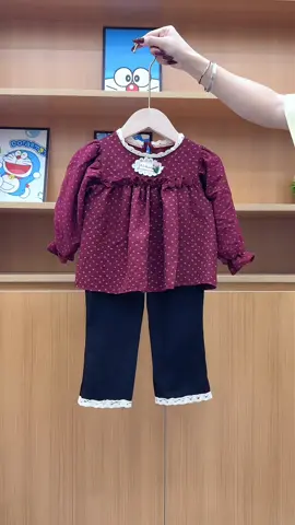 [6-18kg] Sét quần áo ĐŨI dài tay cho bé #thoitrangtreem #bochobe #bochobegai #setbegai #setxinhchobe 