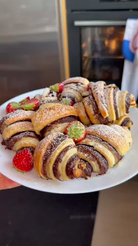 Nutella-croissant på 3 ingredienser 🤌
