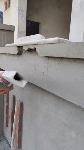 Smooth edges, sharp style — border plaster done right 💪✨ #construction #plasterdesign #homedecor #wallfinishing #designideas
