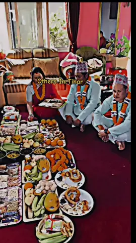 Others In Tihar : & Me :  #Tihar # Happy Tihar To All ❤️
