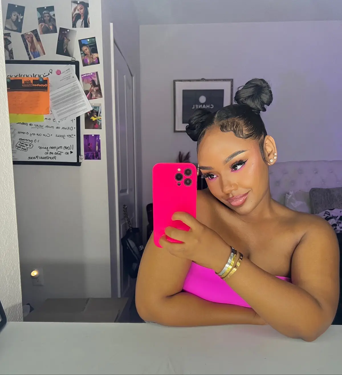 #makeup #fypシ #xyzbca #fyp #foryoupage 🩷