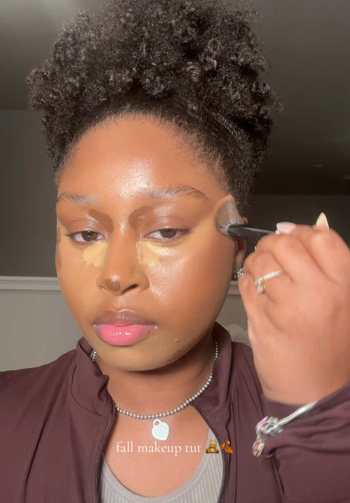 it’s fall glam season 😍🍂#makeuptutorial #foryou #fallmakeup 