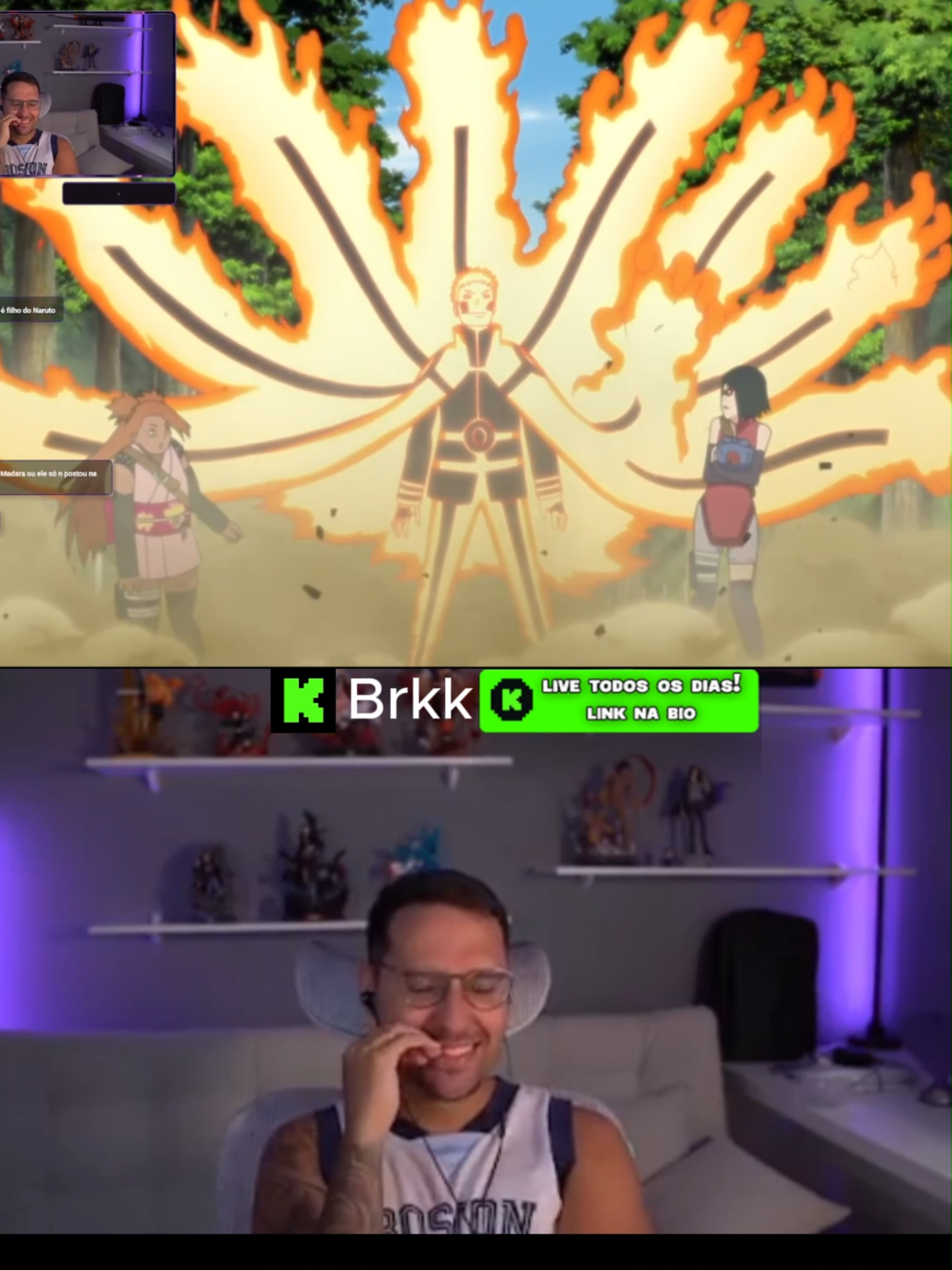 brkk assistindo boruto#brkklive #brkk #anime #react #boruto #borutonarutonextgenerations #borutouzumaki #naruto #hinata #sasuke #sakura #kurama #sarada
