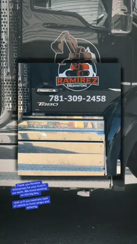 Thank you Ramirez Enterprises for your trust in our work. We loved working on this big boy. Visit us if you need any type of vehicle or truck wraps and lettering. Visit us at 365 Chatham st. Lynn Ma Follow us on Facebook, Instagram and TikTok  #Truck #lettering #signs #unionstrong #union #lynn #graphics #picoftheday #pictureoftheday #ford #gmc #chevy #trucklover #boston #designer #trucksigns #CapCut