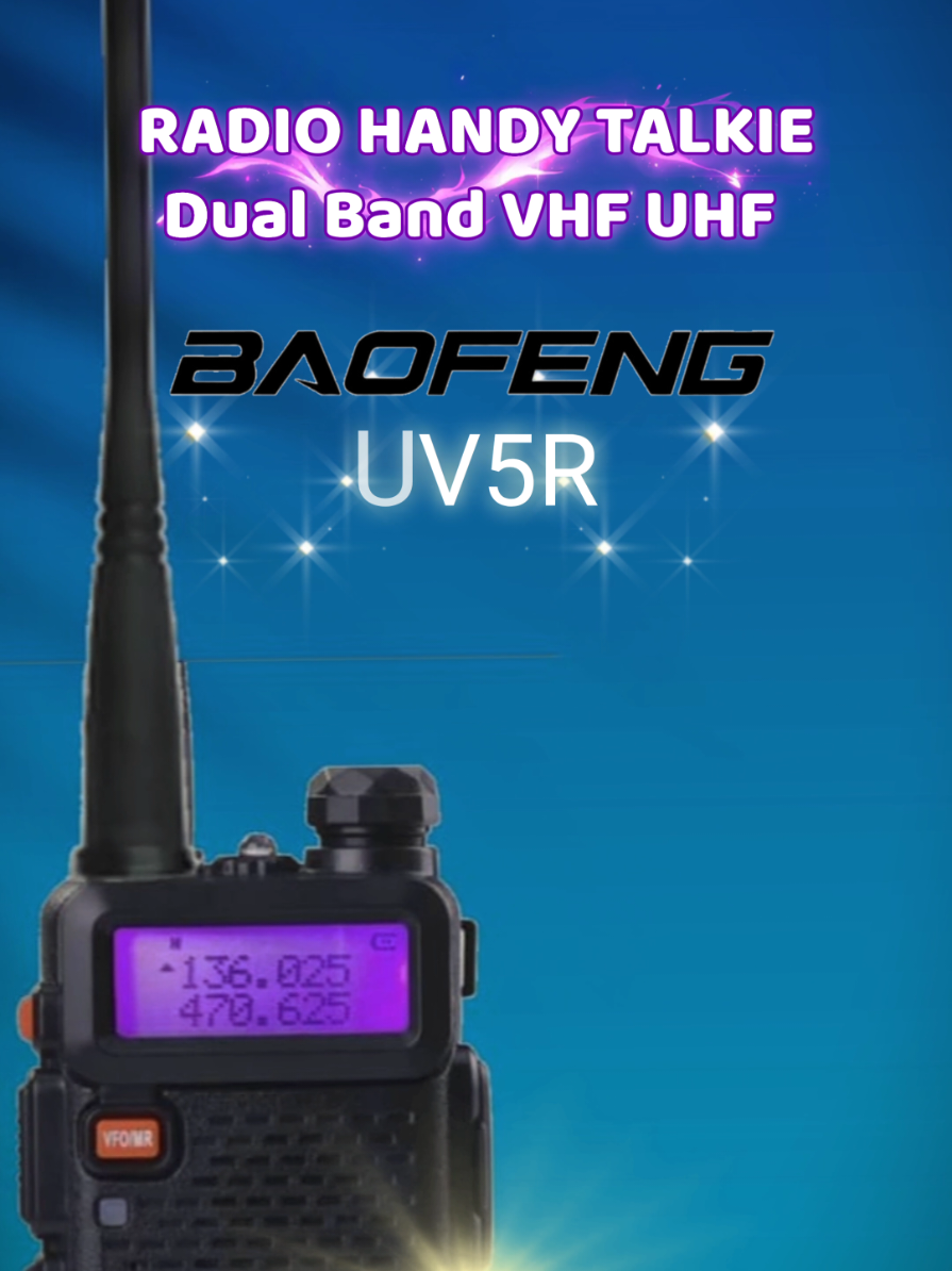 Radio HT Baofeng UV5R Dual Band VHF UHF Tangguh Segala Kondisi #radioht #radiobaofeng #baofeng #walkietalkie #searchcreatorssearchinsights 