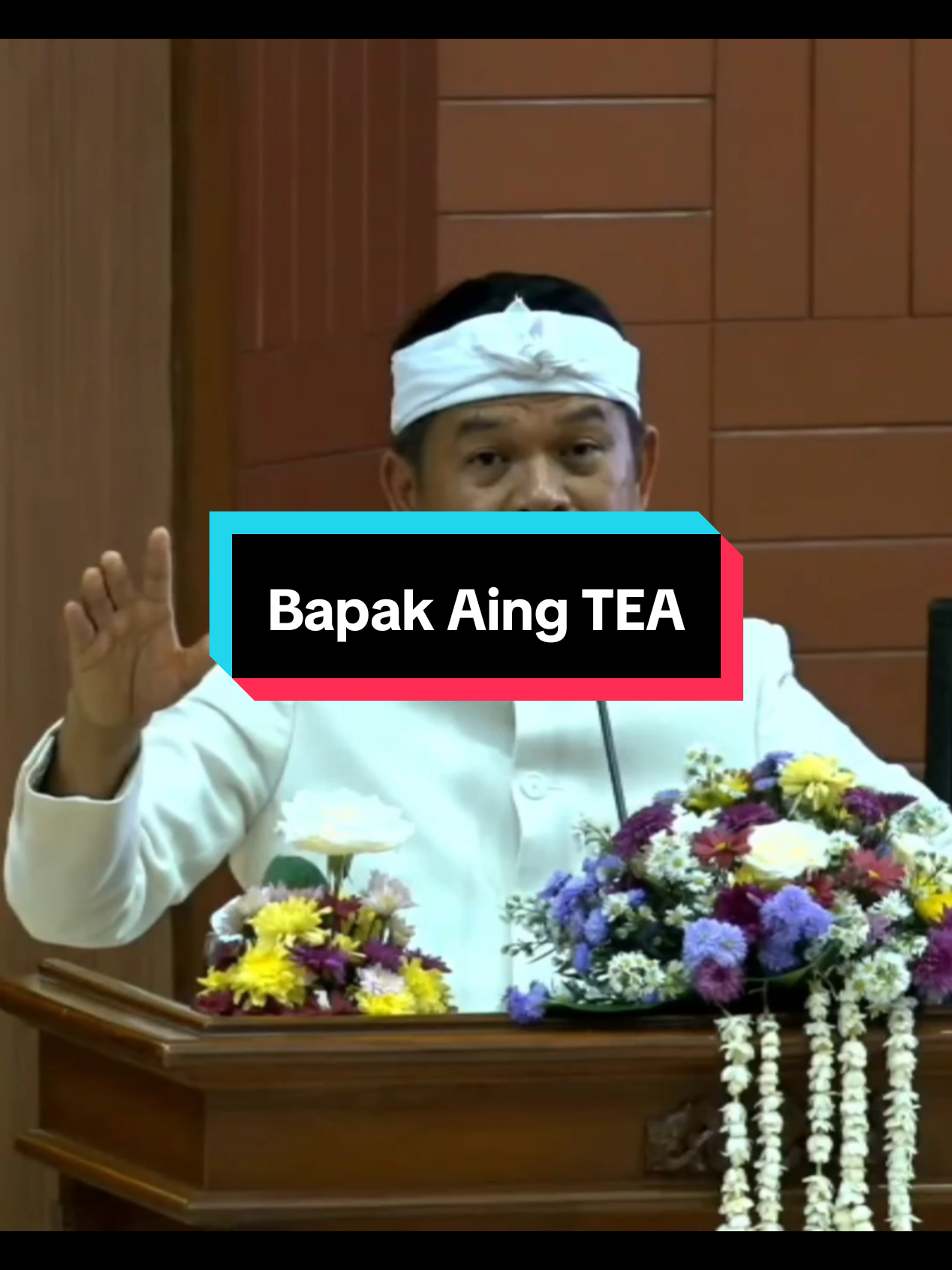 Bapak AING Tea #bapakaing #kdm #dedimulyadi #bupatitasik #prabusiliwangi 