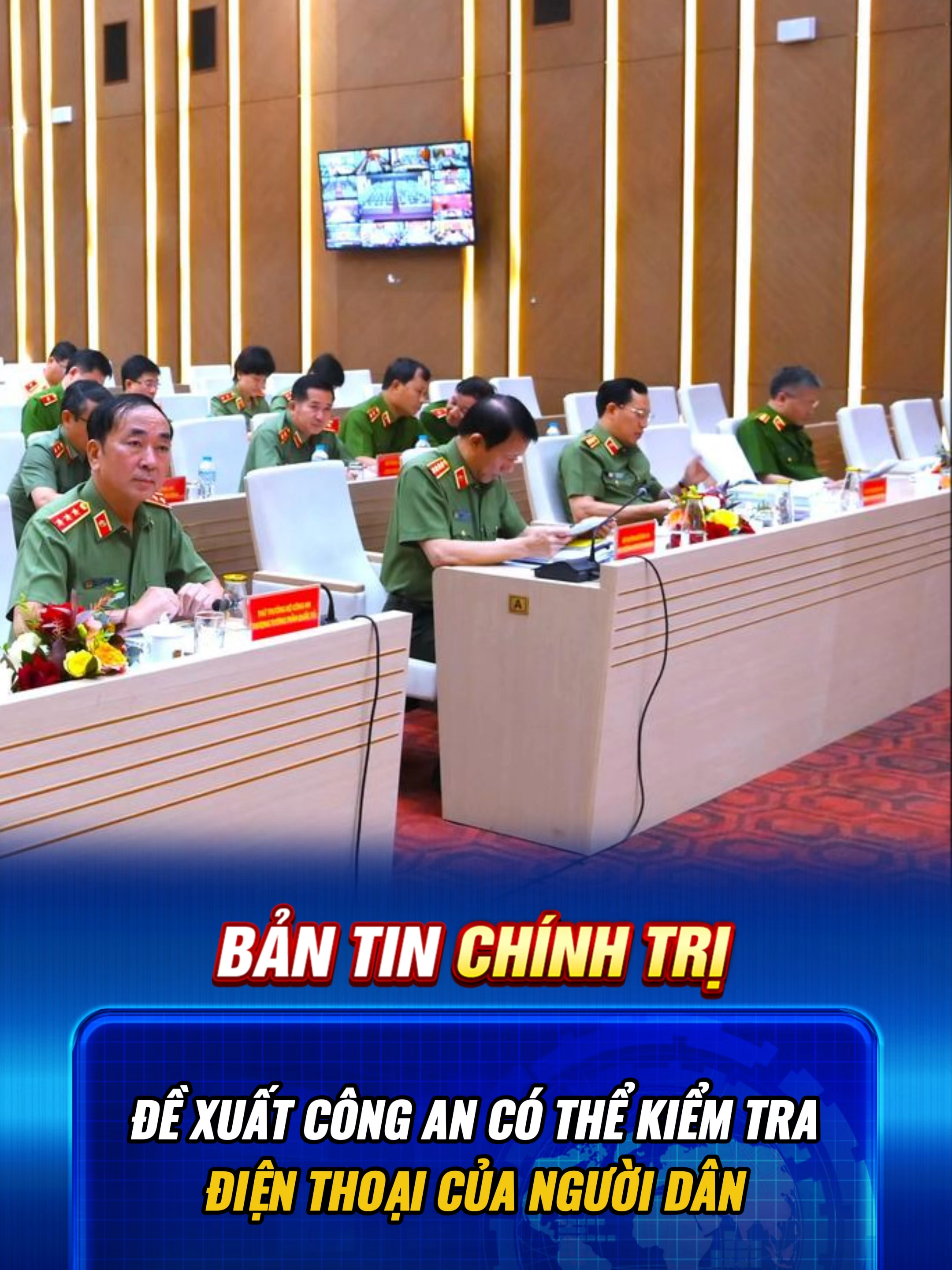Đề xuất công an có thể kiểm tra điện thoại của người dân #thoisu #tinnong #tintuc #tintucvietnam