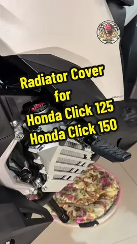 【COD】RADIATOR COVER with AIR SCOOP FOR HONDA Click 125 / 150 #motorcycle #radiatorcover #motorparts #motorcyclepartsandaccessories 