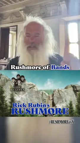 Rick Rubin’s Rushmore of Bands. HOW’D HE DO? #rushmoreonx #rickrubin #music #bands #patmcafee 