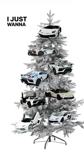 all i want is a white Lamborghini SVJ for christmas#SVJ #Lamborghini #christmas 