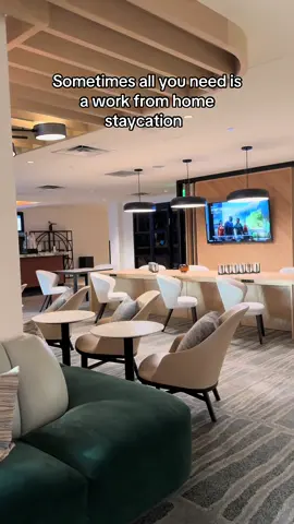 Sometimes all you need is a change of scenery ✨  I did a work-from-home staycation at the newly renovated @Sheraton Hotels Fort Worth Downtown, and it was everything I didn’t know I needed.  The $50 million renovation brought a whole new level of luxury — from spacious, modern rooms with multiple workspaces to every thoughtful detail throughout the hotel. I loved having access to the Sheraton Club Lounge, relaxing in the beautiful indoor heated pool, and ending the night with an incredible dinner West + Stone, their upscale American restaurant.  It’s the perfect reminder to treat yourself!  #sheratonfortworth #thenewsheraton #wheretheworldcomestogethe#workfromanywhere #staycation 