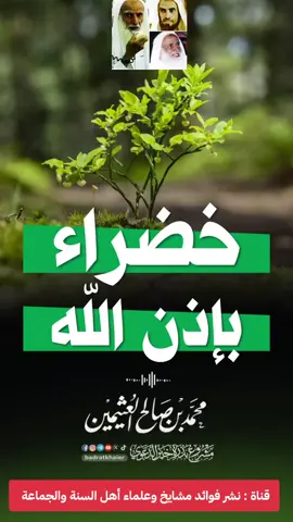 العلامة العثيمين عليه رحمة رب العالمين  فضل الغرس 