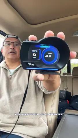 Car OBD2+GPS Head-Up Digital Display Gauge Speedometer, Suitable for cars manufactured after 2008 that support OBD2, KM/H MPH with OBD Multifunctional LCD Ambient Light Multi-Function Display truck accessories