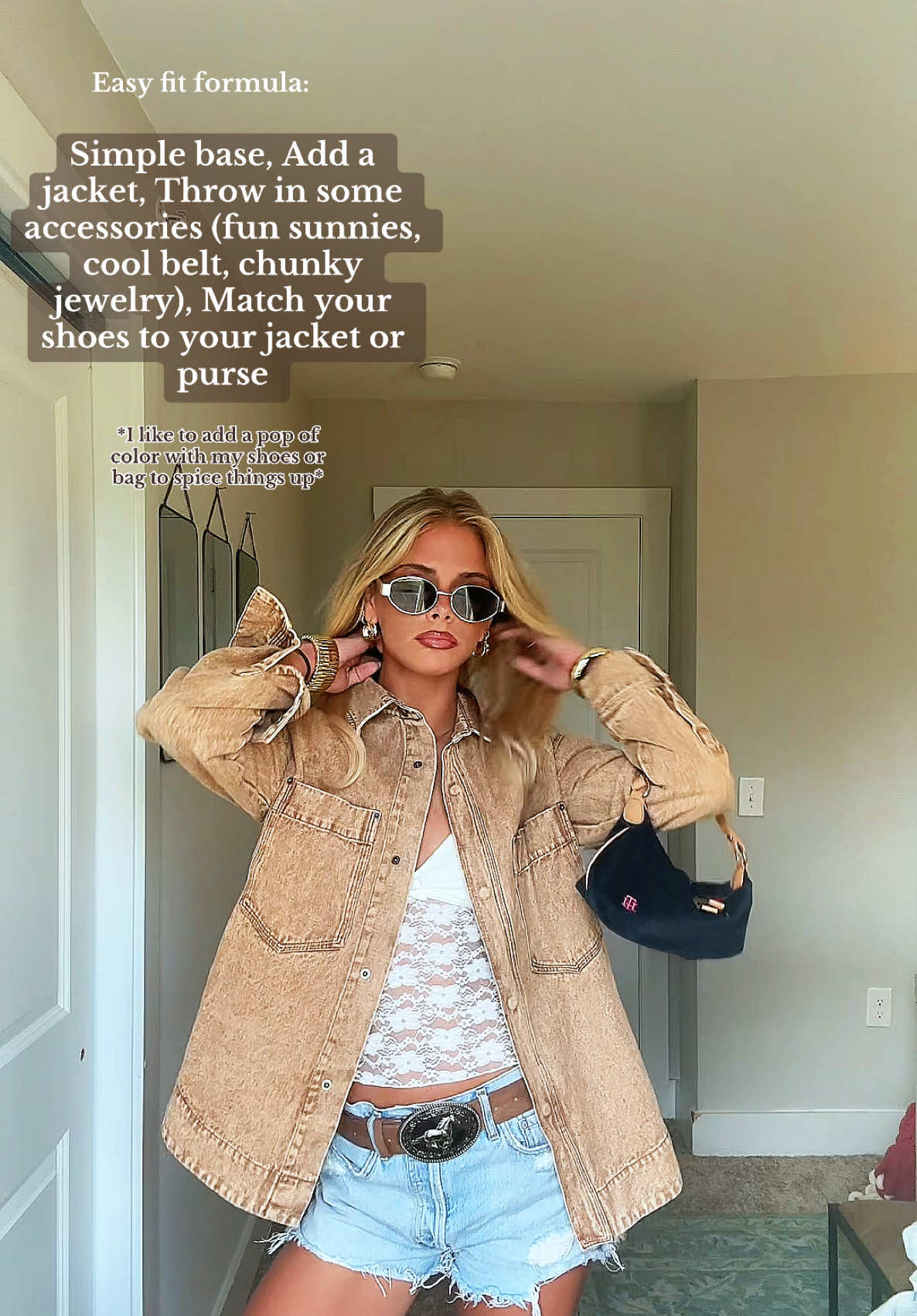 The key is to start basic and just keep addding on #fashiontips #fallfashion #stylingtips #OOTD #style 