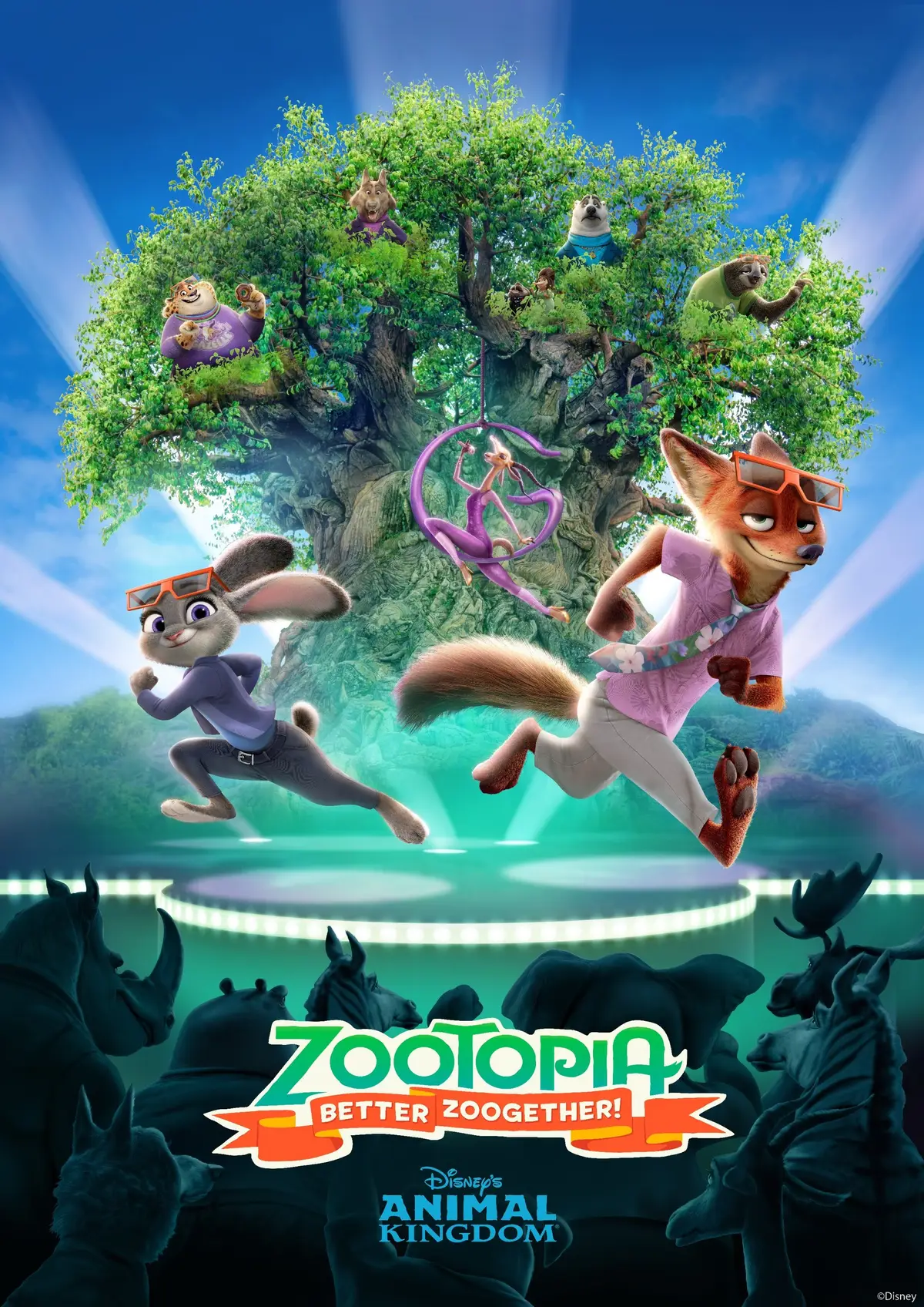 I will get to see it first before November 7th Grand Opening to the guest am super excited to see it 💚 #animalkingdom #zootopia #disney 