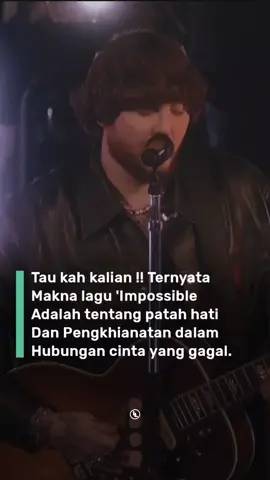 Ternyata sedalam ini makna lagunya 🥺 #shontelle #impossible #jamesarthur #liriklagu #liriiklagu  Cr : @jamesarthur23  Source YouTube : ChannelAid 
