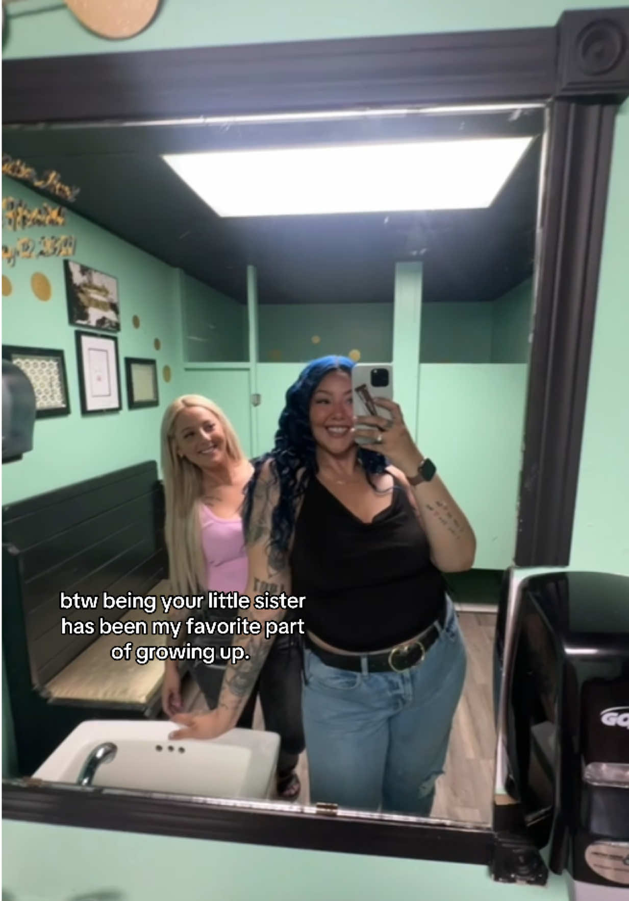 🤍 my big little sister @mariahannp #sister #littlesister #Siblings #xyzbca #fyp 