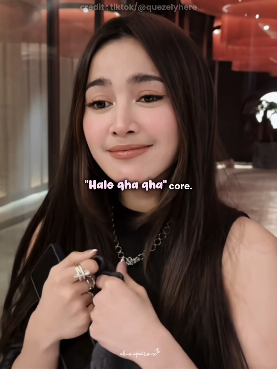 Ada yang gemeter, kaget, bingung, bahkan dikira nawarin bank ya qha qha 😭🤣 #quezelyhere #haloqhaqha #fyp #viral #foryoupage