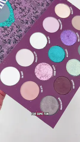 ColourPop x Haunted Mansion eyeshadow palette #eyeshadow #colourpop 