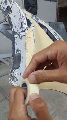 ใช้กระดาษกาวโป๊แบบง่ายๆ