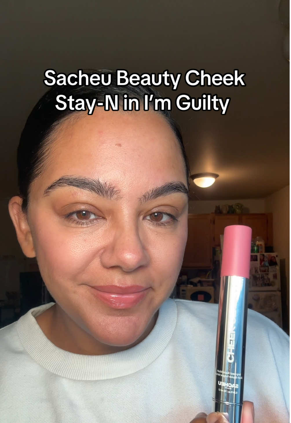 Sacheu Beauty Cheek  Stay-N in I’m Guilty @SACHEU Beauty US #sacheucheekstayn #liquidblush #mauveblush 