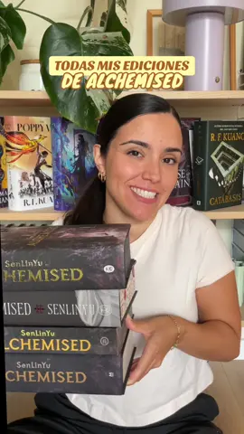 ¿Qué edición de Alchemised os gusta más? #alchemised #senlinyu #booktokespañol 
