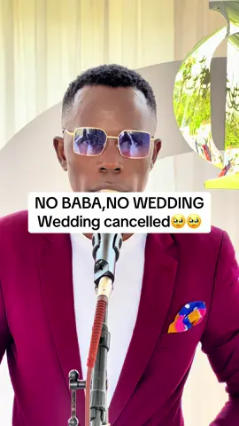 Babas funeral caused cancellations of a wedding. #fyp #baba #raila #wedding 
