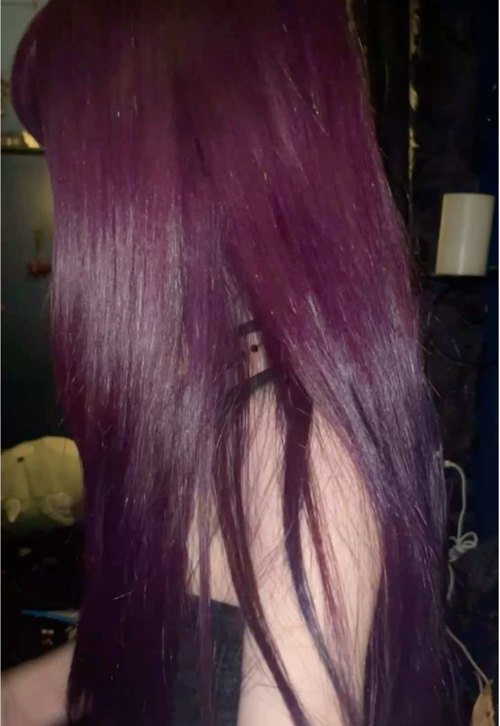 I love this colour #magenta #violet #purple #hair #pink 