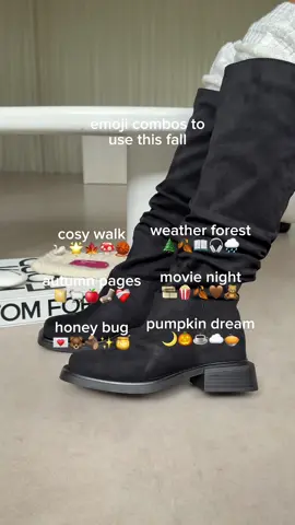Which one is your vibe? 👀🐻🪵🏹  #emojicombos #boots #aesthetic #tiktokshop #tiktokmademebuyit 