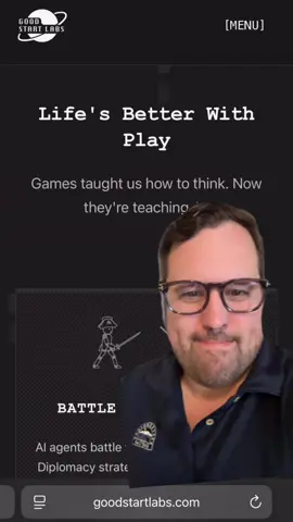 Games to Train Ai? Good Start Labs thinks so #ai #artificialintelligence #Tech #Tech #startup 