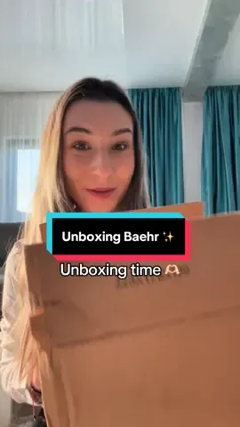 Mulțumesc @Baehr România ❤️  #baehr #unboxingvideo #ugc #ugccreator 