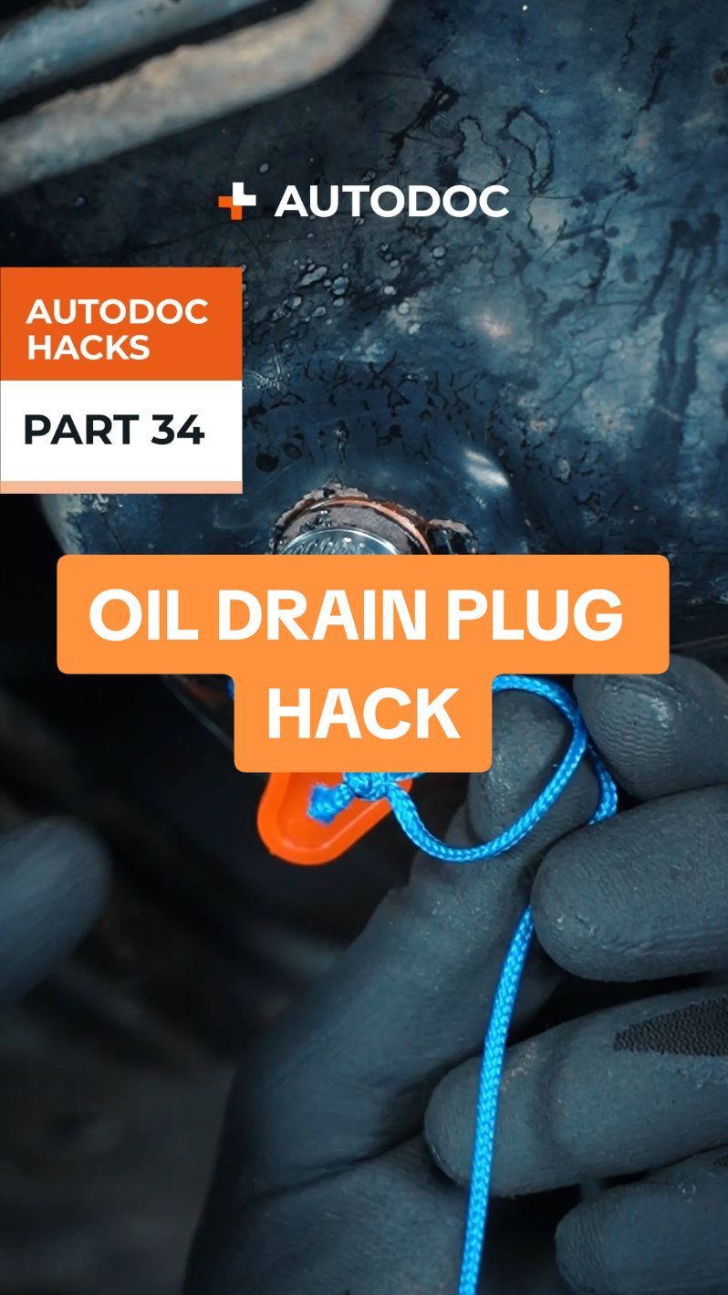 AUTODOC Hacks PART 34
 How to make removing an oil drain plug effortless📍 
 Follow to learn hacks mechanics don’t tell you🤫 
 #hack #tools #toolhack #cartok #carhacks 
