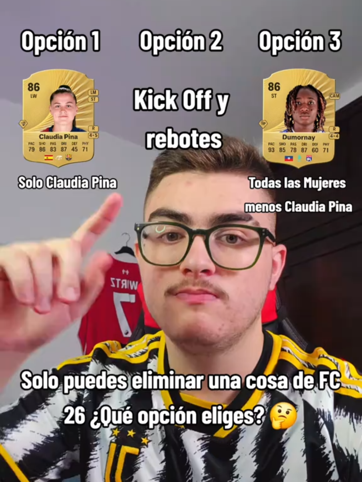 Yo lo tengo bastante claro... 🤐 #claudiapina #miguez01 #fc26 #parati #tiktok 