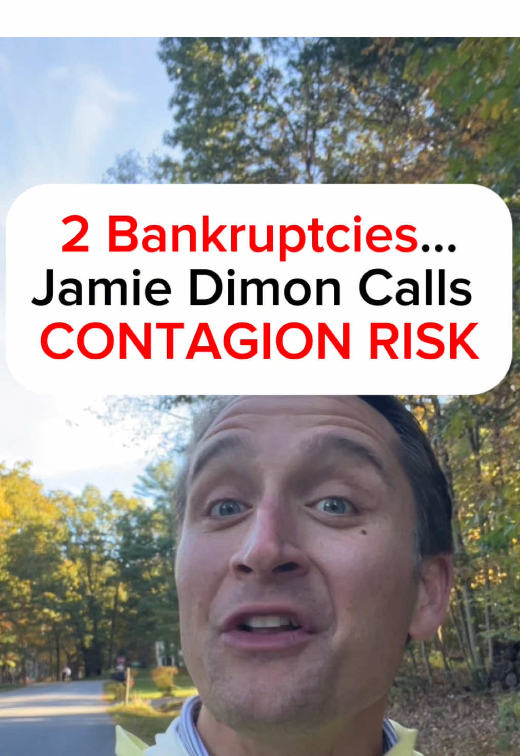 Are these bankruptcies the first of many!?  That’s what the market’s concerned with. #finance #stocks #economics #investing 