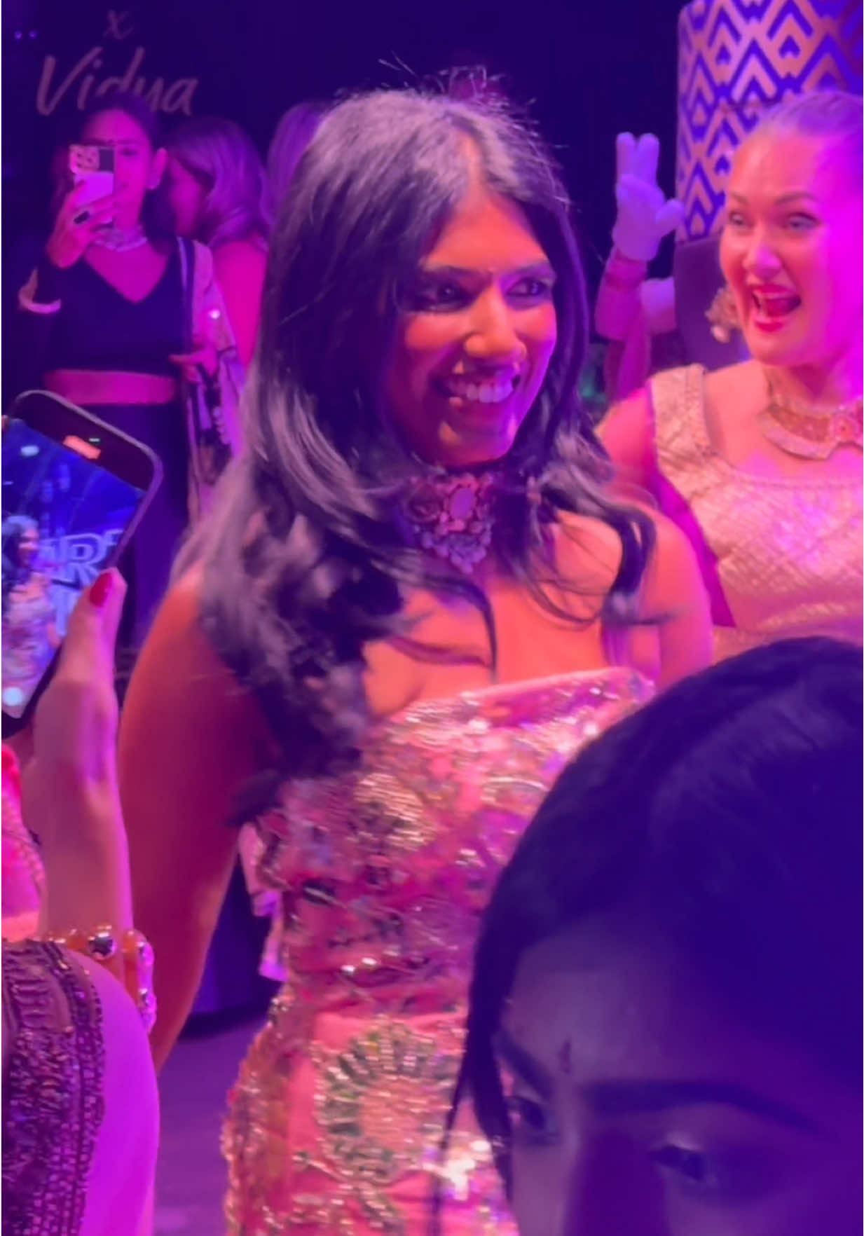 Tarte x Vidya Launch Party. What a night! Thank you @tarte cosmetics for making this all happen 💕 feeling so grateful to share this with all of you. #browngirl #browntiktok #momsover30 #tartecosmetics #Diwali 