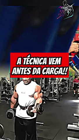 Técnica vem antes da carga!! 💪🏻🤯 #maromba #treino #academia #musculação #fisiculturismo 