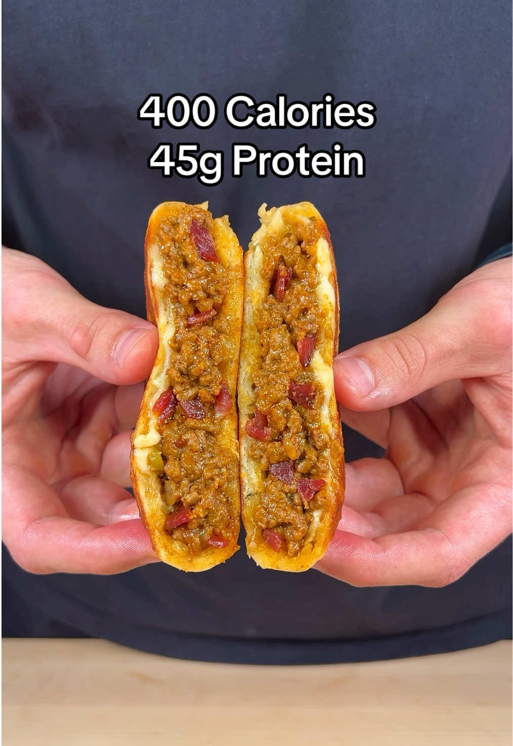 Bacon Cheeseburger Hot Pockets 🍔 (Makes 10 Hot Pockets)  Macros Per Hot Pocket:  - 400 Calories - 45g Protein  - 42g Carbs  - 5g Fat  Comment “Meal Prep” and I will DM you a purchase link to my Meal Prep Cookbook with 100+ recipes just like this! 📕 Ingredients (Dough)🥯:  - Self Rising Flour (500g) - Greek Yogurt (0% Fat) (520g) - 1 Tbsp Garlic Salt (15g) - 1 Tbsp Italian Seasoning (8g) Ingredients (Meat Filling)🥩:  - 30oz Lean Ground Beef (96/4) (850g) - 0.5 Tbsp Garlic Salt (7g) - 0.5 Tbsp Smoked Paprika(4g) - 0.5 Tbsp Onion Powder (4g) - 1 Cup Diced White Onions (150g) - 2 Tbsps Minced Pickles (25g) - 1 Tbsp Ketchup (15g) - 1 Tbsp Yellow Mustard (15g) - 2 Tbsps Light Mayo (30g) - 1 Cup Fat Free Cheddar Cheese (112g) - 5 Center Cut Bacon Strips (Cooked) (75g) - 2.5 Cups Fat Free Mozzarella (280g)   Freezing Instructions ❄️: 1. Wrap the hot pockets in aluminum foil or put them in an airtight freezer bag 2. Place them in the freezer and keep frozen for up to 1 month  Reheating Instructions🔥:  1. Take out a frozen hot pocket and wrap it in a wet paper towel  2. Microwave it on a plate for 3-4 minutes 3. Toast in a pan or air fry for a few minutes if you like it crispy