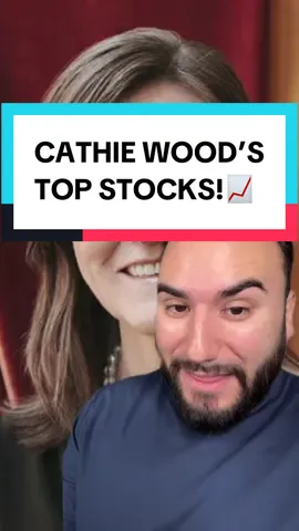 CATHIE WOOD’S TOP 5 STOCKS!📈 #cathiewood #arkinvest #stockmarket #stocks #investing