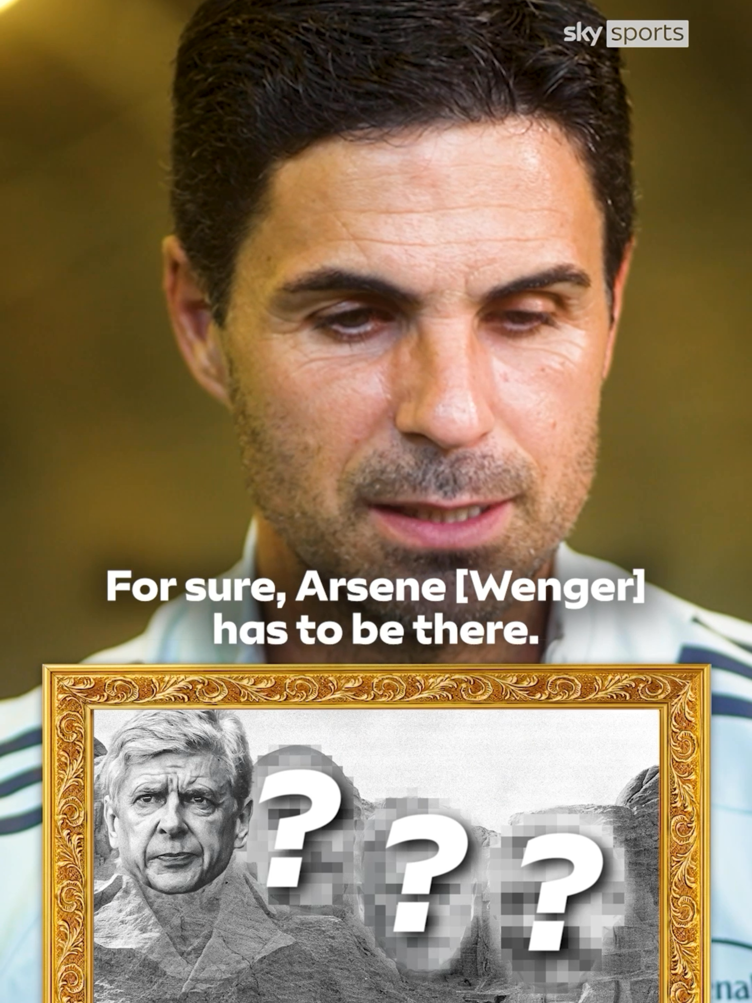 Who makes Mikel Arteta's all-time Premier League manager Mount Rushmore? 👀 #footballtiktok #skysports #PremierLeague #arsenal