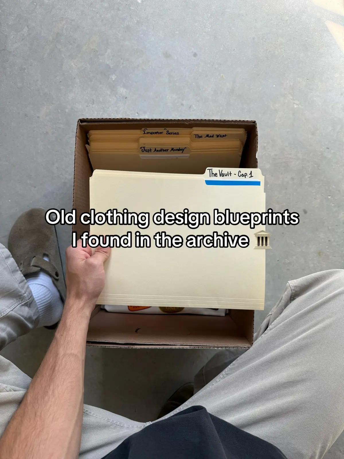 ARCHIVE LOG: 002 Recovered blueprints from the archive. Fragments of designs collected over the years. All brought together to form The Vault capsule. #fashion #streetwear #clothingbrand #creativeprocess #fyp 